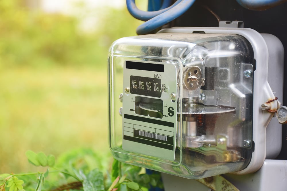 Compteur électrique bruyant